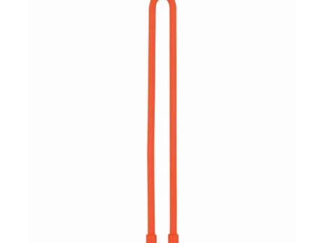 Gear Tie Reusable Rubber Twist Tie 12 In 2 Pack Orange