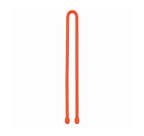 Gear Tie Reusable Rubber Twist Tie 12 In 2 Pack Orange