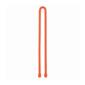 Gear Tie Reusable Rubber Twist Tie 12 In 2 Pack Orange