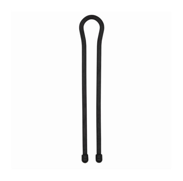 Gear Tie Reusable Rubber Twist Tie 18 In 2 Pack Black