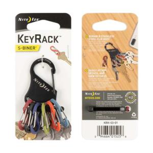 KeyRack S Biner Black Assorted