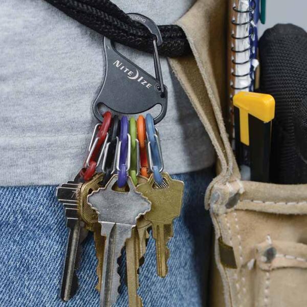 KeyRack S Biner Black Assorted