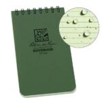 Notebook Top Spiral Bound 3 x 5 Green