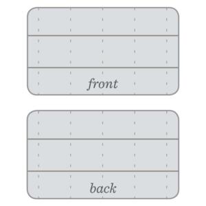 Notebook Top Spiral Bound 3 x 5 Grey