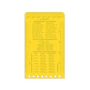 Notebook Top Spiral Bound 3 x 5 White Yellow