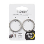 O-Series Gated Key Ring 2 Pack Stainless Steel