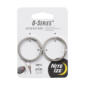 O-Series Gated Key Ring 2 Pack Stainless Steel
