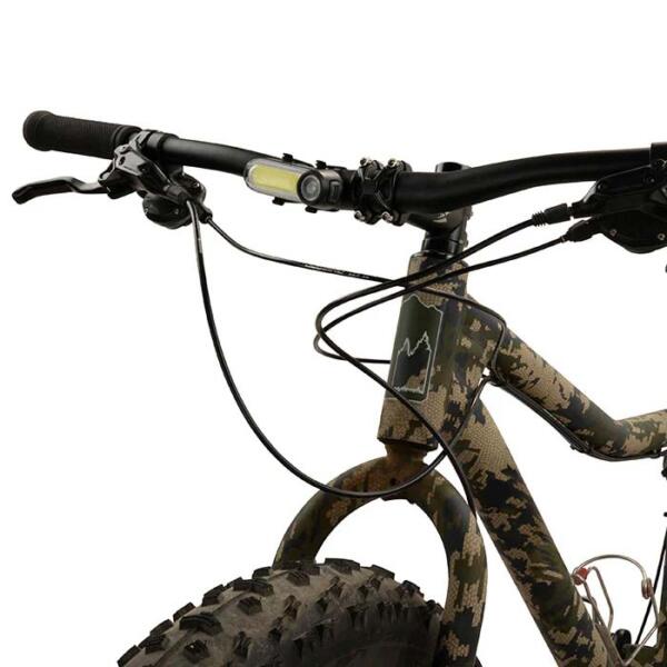 Radiant 125 Rechargeable Bike Light White