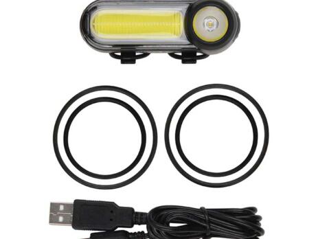 Radiant 125 Rechargeable Bike Light White