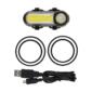 Radiant 125 Rechargeable Bike Light White