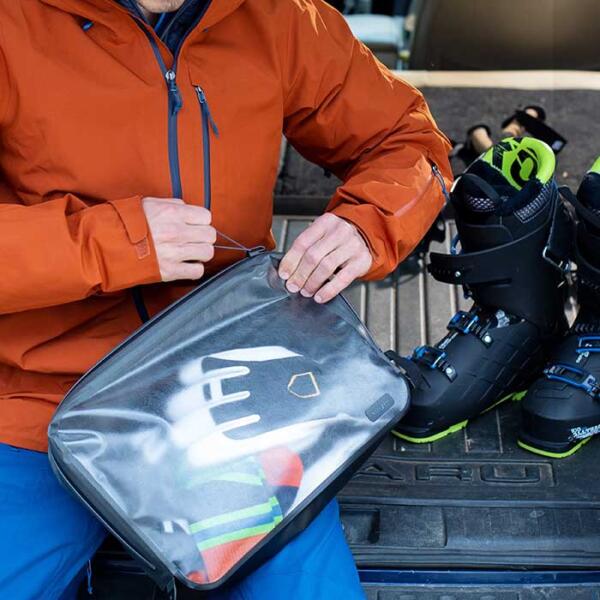 RunOff Waterproof Packing Cube Small Charcoal
