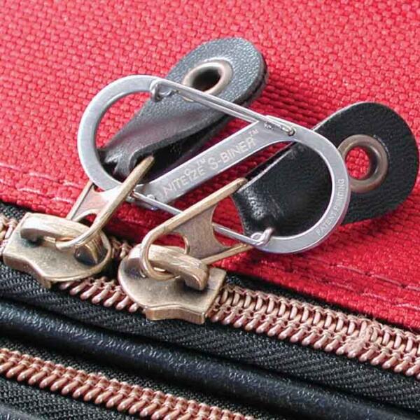 S Biner Dual Carabiner Stainless Steel #1 2 Pck Stainless