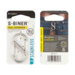 S Biner Dual Carabiner Stainless Steel #5 Stainless