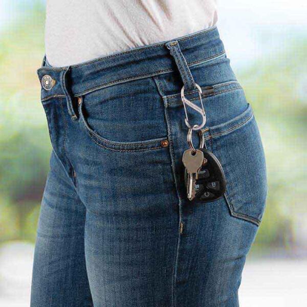 S Biner Dual Carabiner Stainless Steel #5 Stainless