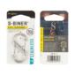 S Biner Dual Carabiner Stainless Steel #5 Stainless