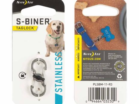 S-Biner TagLock Stainless Steel