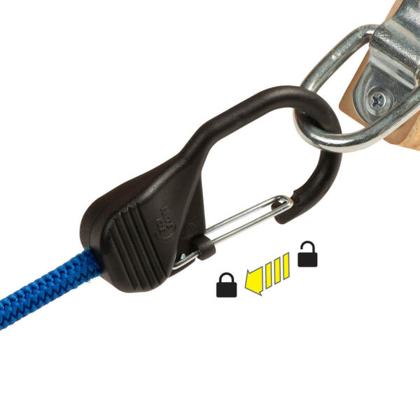 SlideLock Carabiner Bungee 36 in Blue