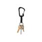 SlideLock Key Ring Stainless Steel Black