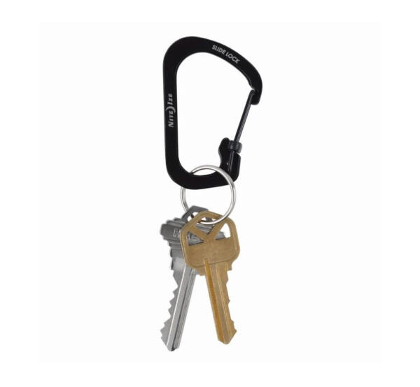 Slidelock Carabiner Stainless Steel No 3 Black