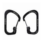 Slidelock Carabiner Stainless Steel No 3 Black