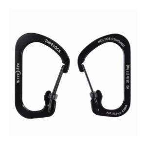 Slidelock Carabiner Stainless Steel No 3 Black