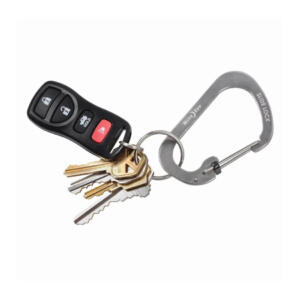 Slidelock Carabiner Stainless Steel No 4 Black
