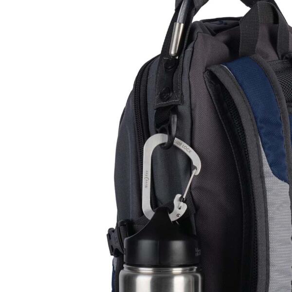 Slidelock Carabiner Stainless Steel No 4 Black