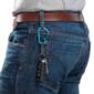 Slidelock Key Ring Aluminum Blue