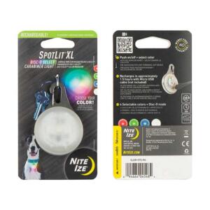 Spotlit Xl Rechargeable Carabiner Light Disc-O Select