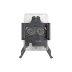 Squeeze Rotating Smartphone Bar Mount Transparent
