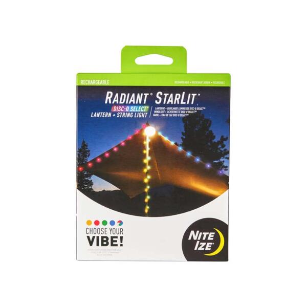 StarLit Rechargeable Lantern String Light Disc O Select