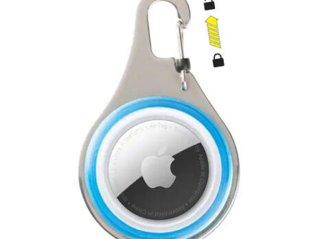 WearAbout Pet Clippable Tracker Holder Blue