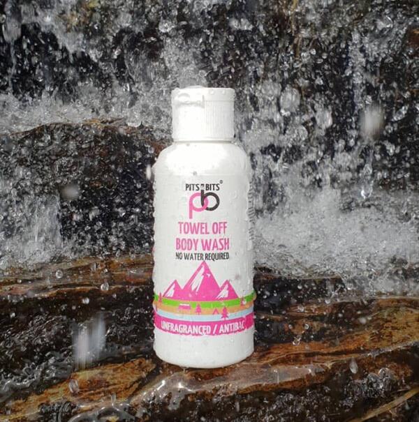 Bits Antibacterial and Fragrance Free Body Wash 100ml Uk online camping products store