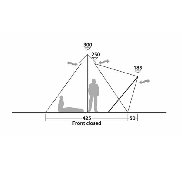 Robens Chinook Ursa 8 Person Tipi Tent