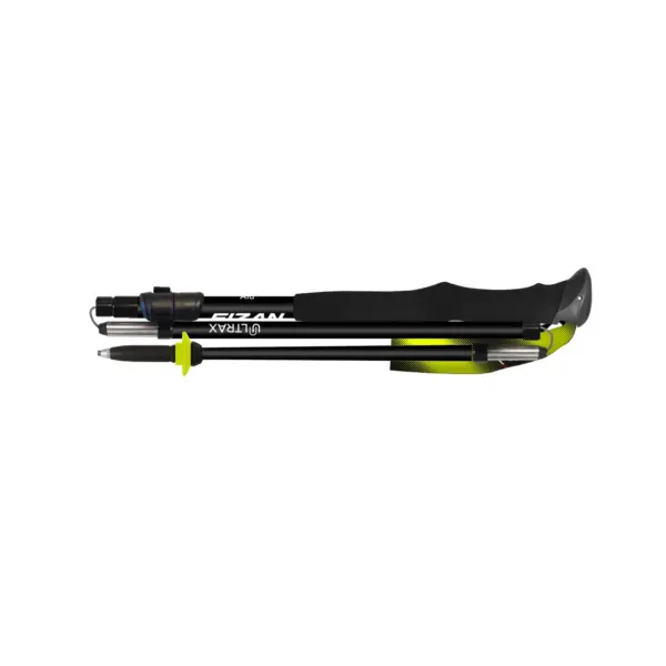 Fizan Ultrax Alu Walking Pole Yellow