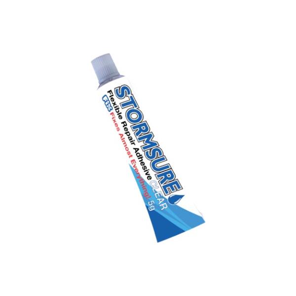Stormsure Flexible Repair Adhesive 3 x 5g Tube - Clear