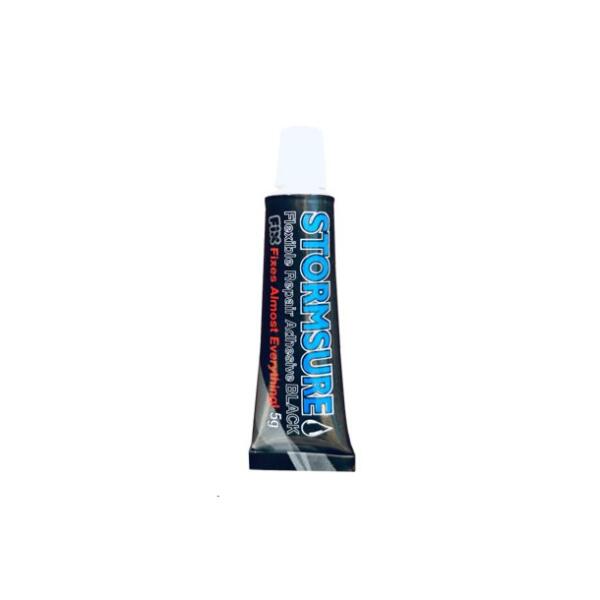 Stormsure Flexible Repair Adhesive 3x5g Black